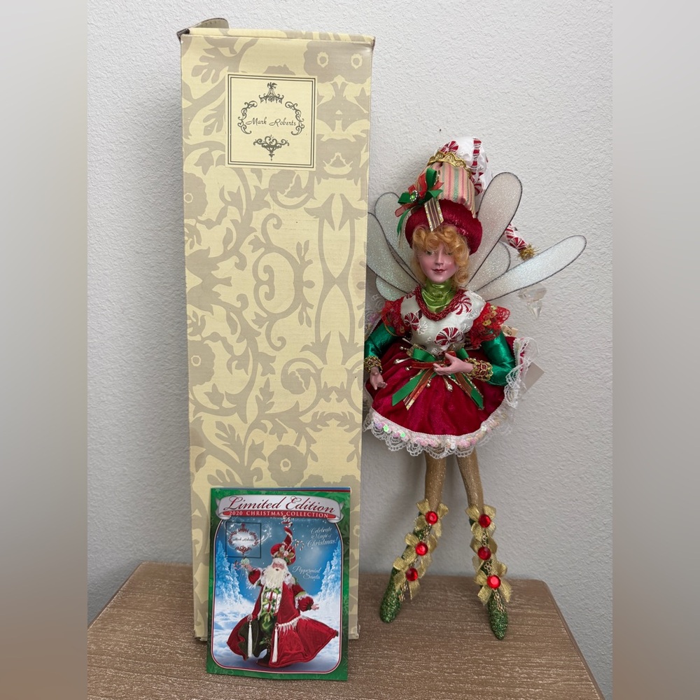 Mark Roberts Peppermint Patty Fairy Medium 51-05818 #224 Of 300 In Box With Tags